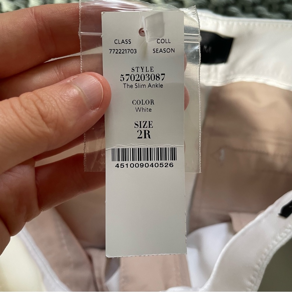 NWT White House Black Market slim ankle pants - Picture 5 of 5